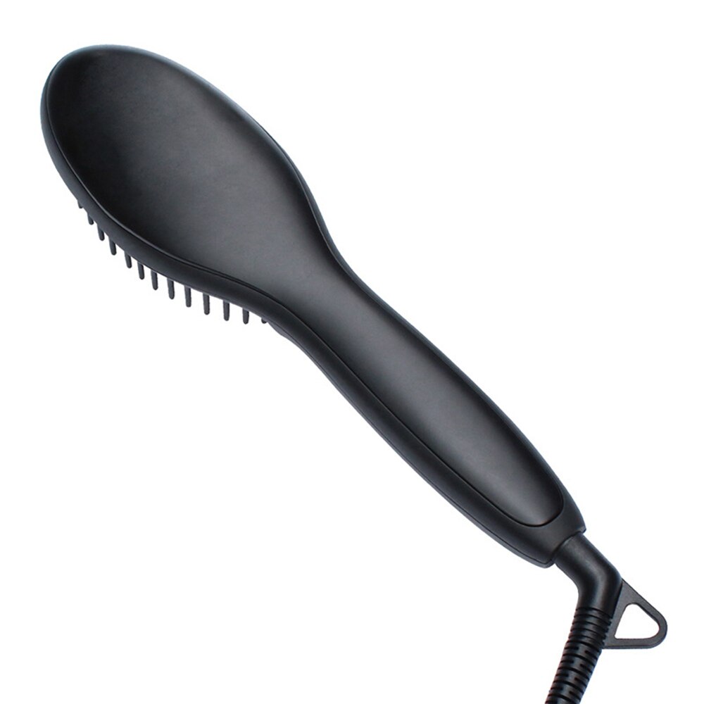Hair Straight Comb LED Temp Display Anti-scald Structure Function Electric Brush PTC Heating Straightener 360 Rotatable