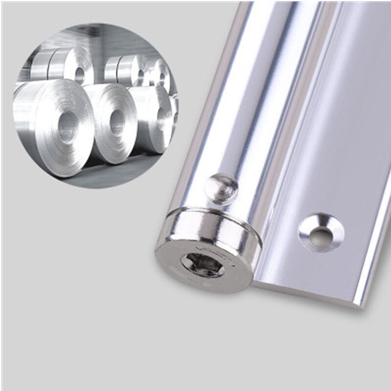 Fechaduras de porta à prova de fogo, mini fechos hidráulicos para portas, fechaduras automáticas em liga de alumínio, para uso doméstico