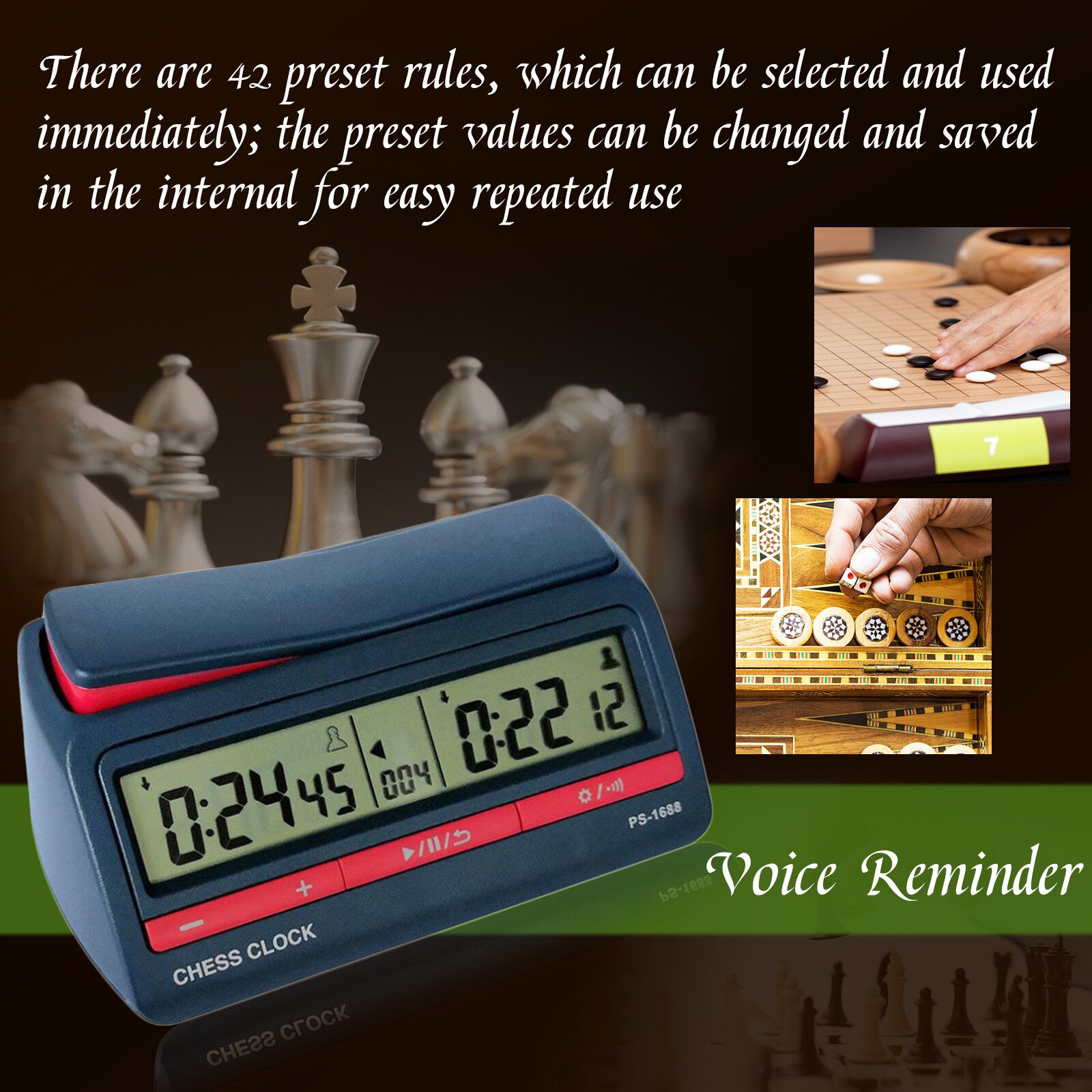 Chess Clock Digital Watch Count Multifunctional Chess Clock Chess And Go Clock Electronic Chess Clock