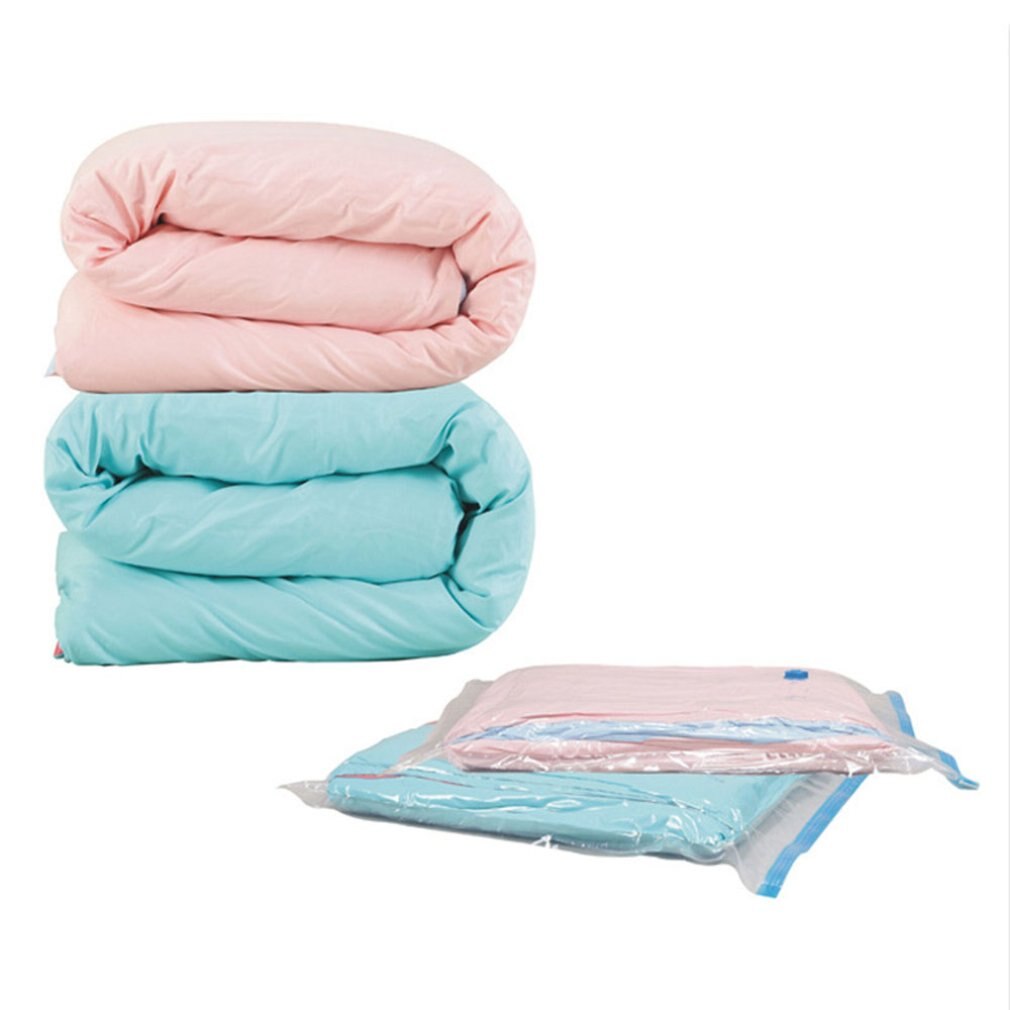 Kleding Quilt Vacuüm Compressie Zak 7 Delige Set Thuis Afwerking Opbergtas Zuig Vocht Proof Vacuüm Compressie Zak
