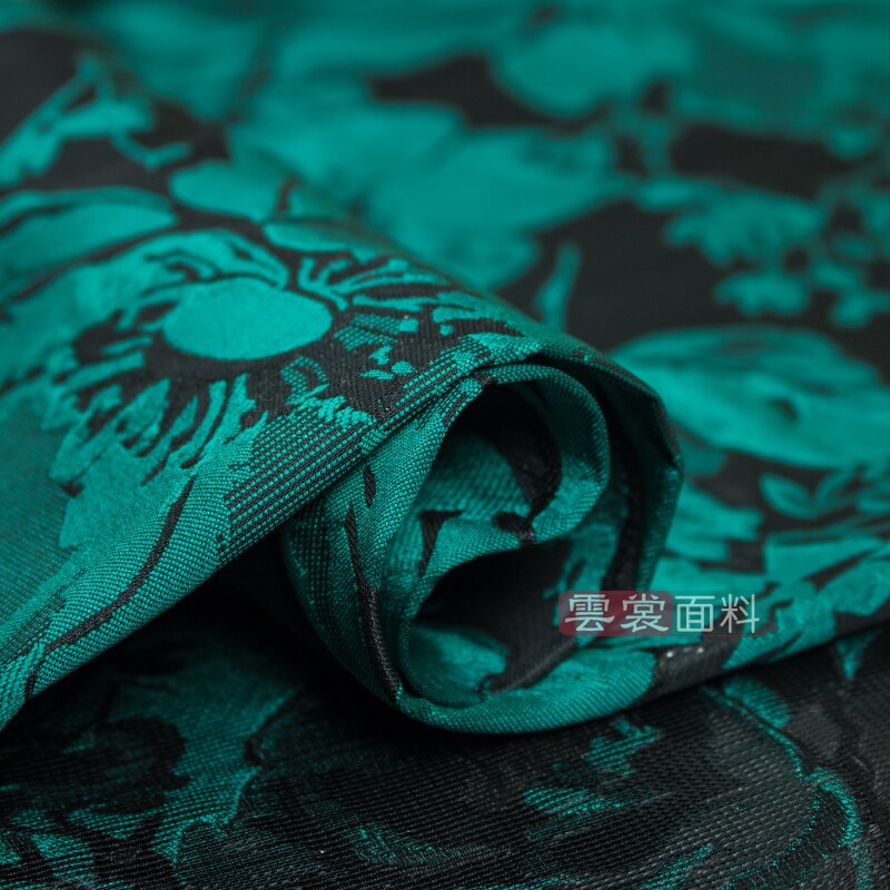 162cm brocade jacquard fabric suit jacket clothing jacquard fabric diy Italian brand brocade satin fabric