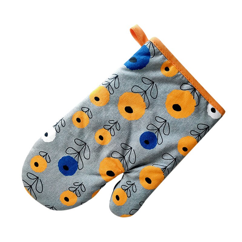 Juego de Guantes Térmicos y resistentes al calor para cocina, protectores de manos resistentes al calor para ollas calientes, 1 unidad: YELLOW GLVE