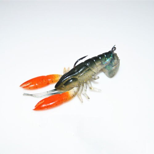 8cm 14g Soft Crawfish Shrimp Lobster Claw Bait Artificial Lure Swimbait O for Fishing enthusiasts