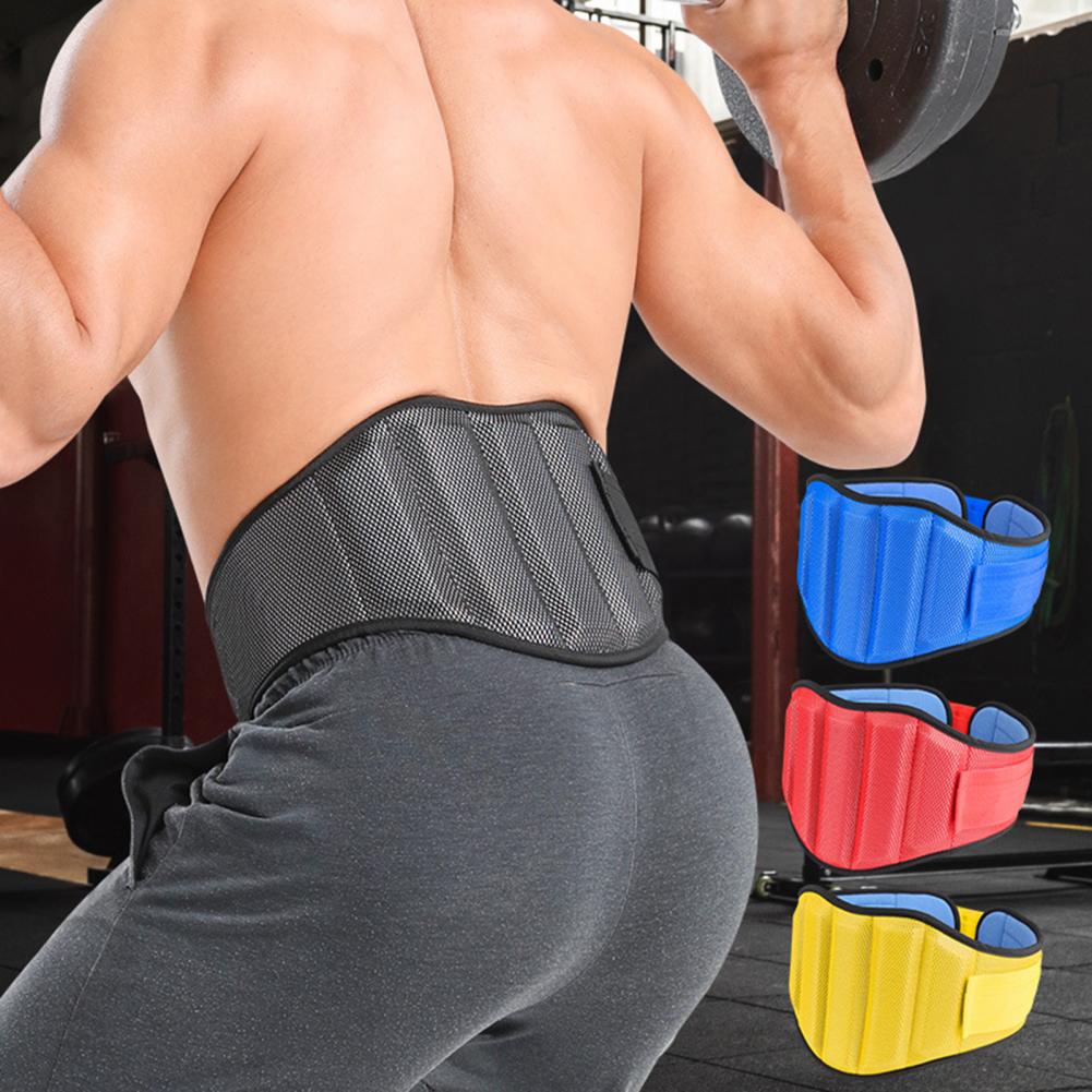 Universal Lumbar Supporter Sweat Absorption Prevent Sprains Fit Seamlessly Lumbar Support Back Brace