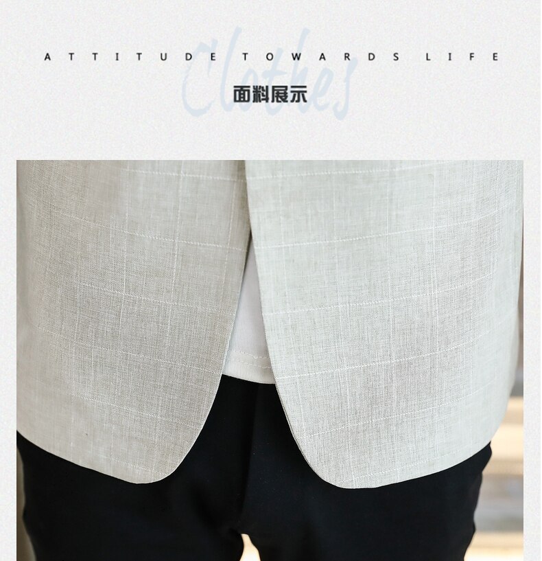 Men's casual small suit jacket Korean version slim student single suit business suit will be western men's clothing