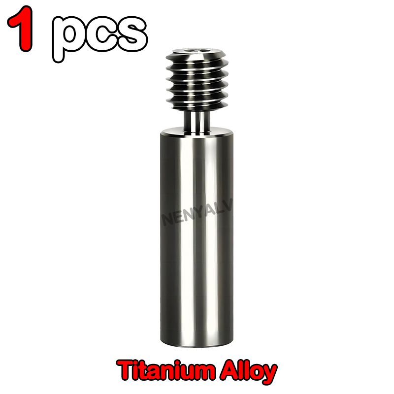 Para CR10 Heatbreak aleación de titanio Heat Break Garganta 1,75mm tubo chapado en cobre para impresora 3D Ender 3 CR-10 Hotend: Rojo