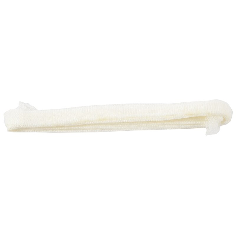 Filet de rechange pour pêche à la carpe,mailles larges en PVA, matériel, sacs d&#39;emballages pour appâts et bouillettes, 5 m,: White 25MM