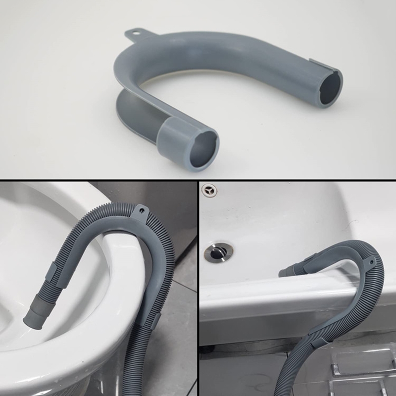 O conjunto universal do guia da mangueira de drenagem da forma de u se encaixa todo o suporte da mangueira do grampo da mangueira da descarga da máquina de lavar roupa