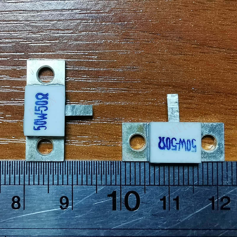 50watts 50ohms RF Termination Microwave Resistor High Power Dummy Load 50W-50Ω 50W-50R Flange Termination