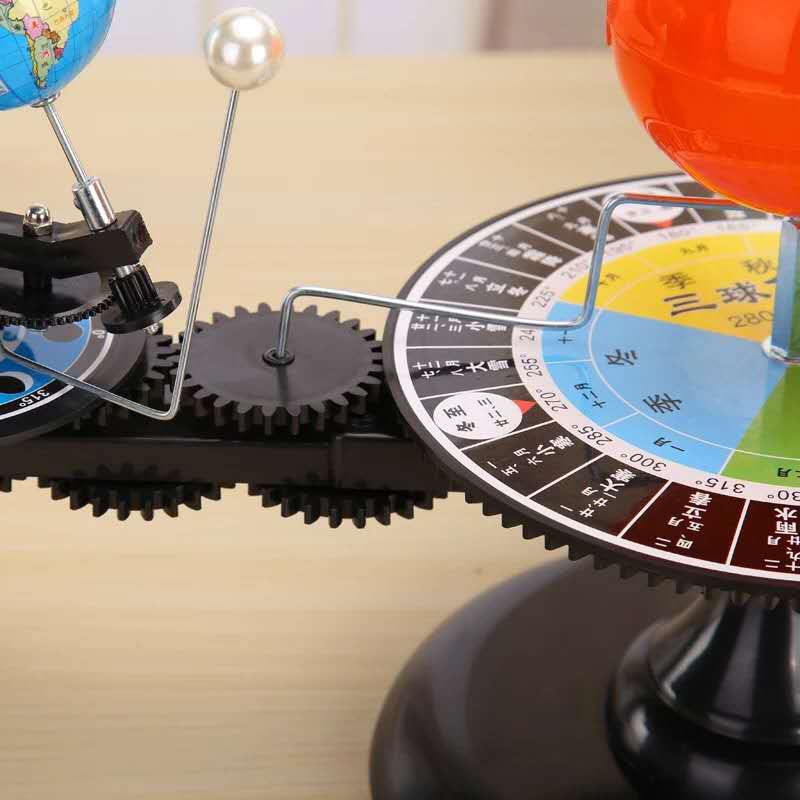 Schüler Planetarium einstellen Drei Globen Sonne/Erde/Mond Modell Lehren Bildung Geographie Karte Solar- Erde Mond movment