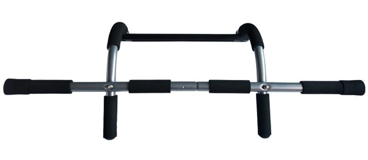 Barra de entrenamiento de acero horizontal ajustable para deportes familiares, barra de entrenamiento, deportes familiares, interior, Fitness de un solo polo: Default Title