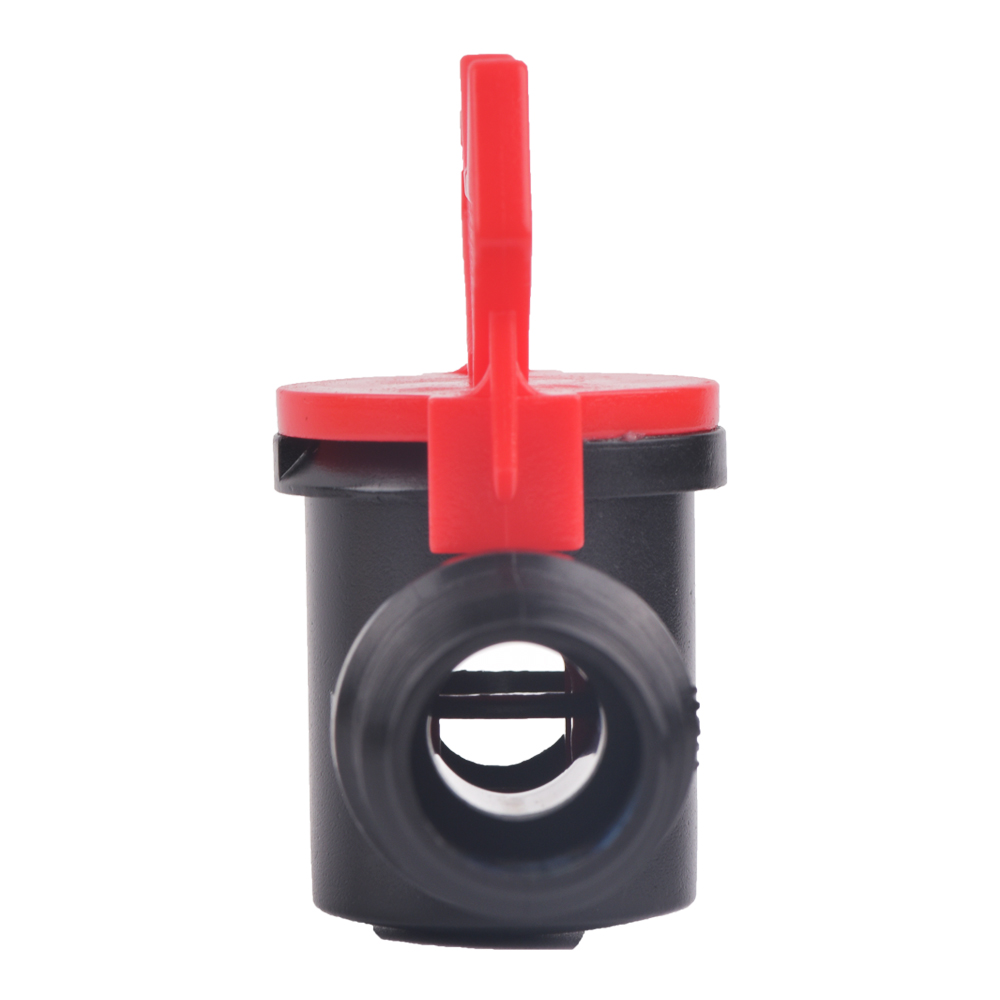 Miniature Plastic Shut Off Coupling Valve Connectors for 4/7 8/11 10/16/20/25mm Hose Garden Water Irrigation Pipe Adaptor Barb