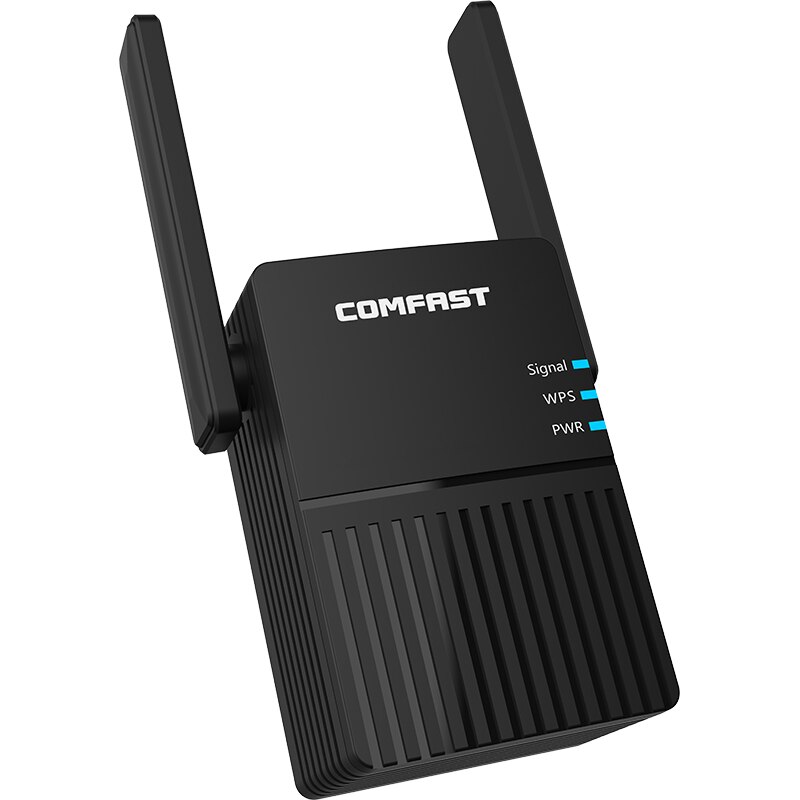 WiFi répéteur WiFi routeur Extender 2.4G 5G sans fil WiFi Booster Wi-Fi amplificateur 5Ghz Wi-Fi répéteur de Signal Wi-Fi 1200Mpbs: EU plug / Simple Packaging