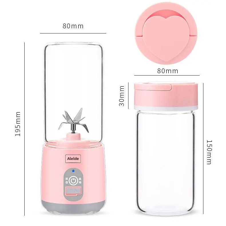 Portable Outdoor Goddess Cup Rechargeable Mini Juicer Plastic Body Household Appliance Electric Fruit Juicer Cup