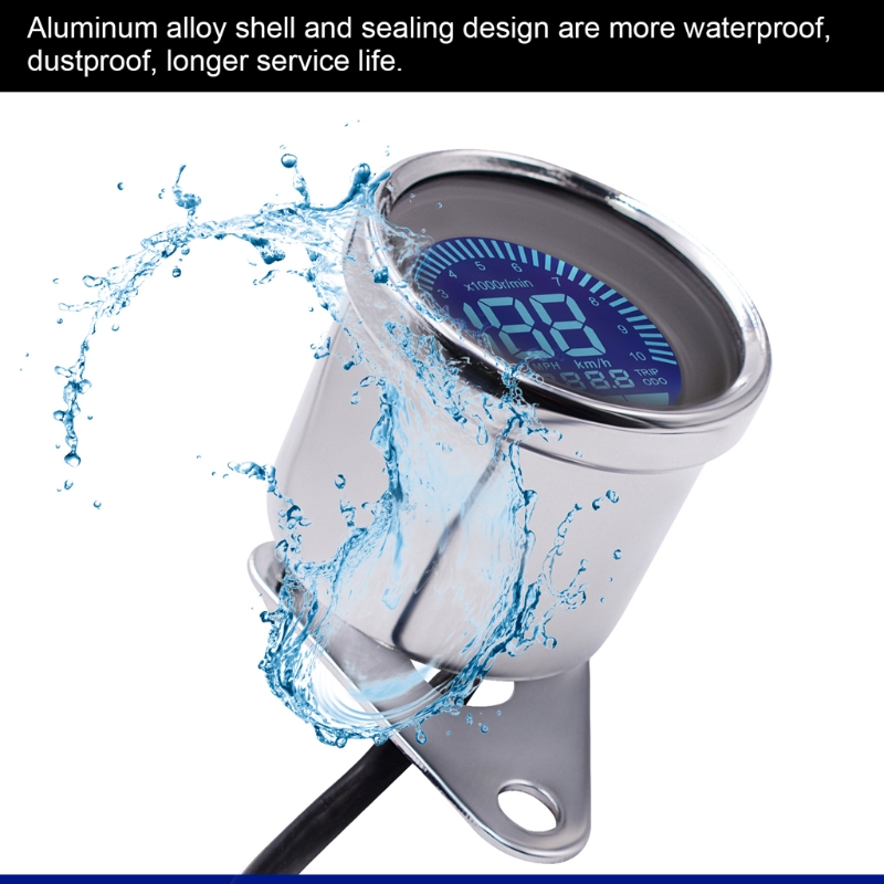 Multifunctional Motorcycle Instrument Panel Backlight Gauge Light Accessories