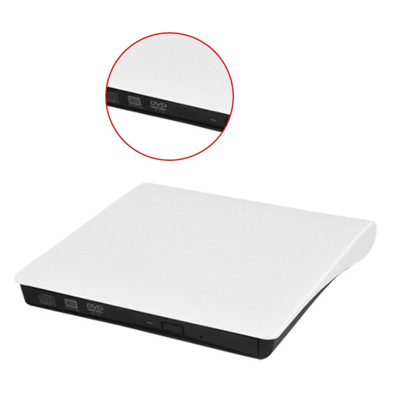 Externe dvd-drive usb 3.0 dvd-brander optische drive kaartlezer ultradun