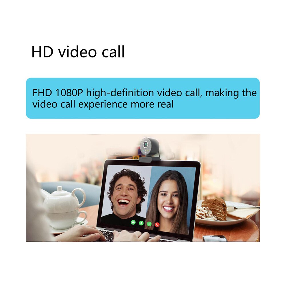 2mp AI Humanoid Smart Tracking USB Camera With Remote Control Auto Focus HD 1080P For PC Computer Laptop Video WebCam With Mic