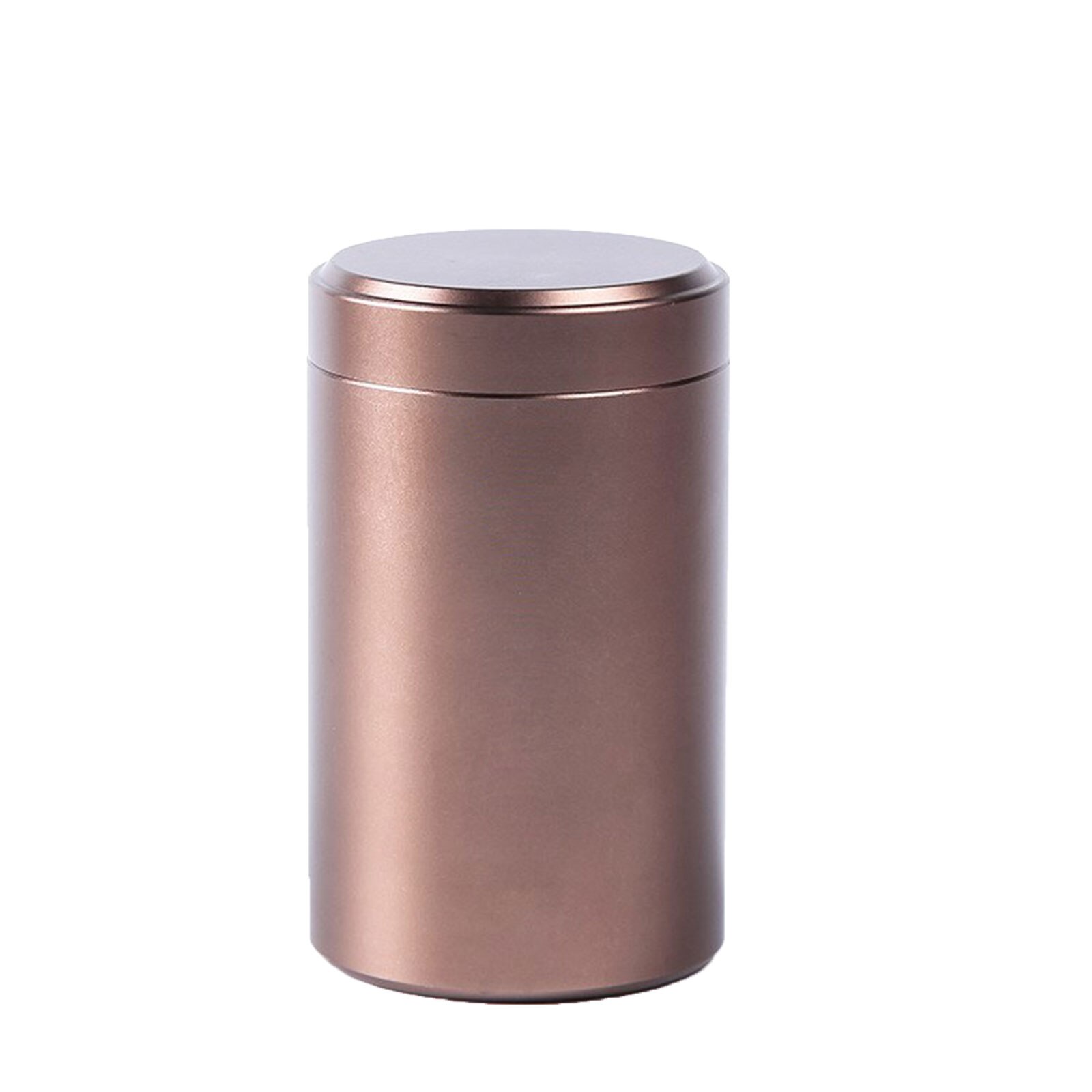 Lata sellada de Metal de aluminio anodizado multifuncional, Color sólido, portátil, paquete de té de viaje, producto práctico para el hogar: COFFEE