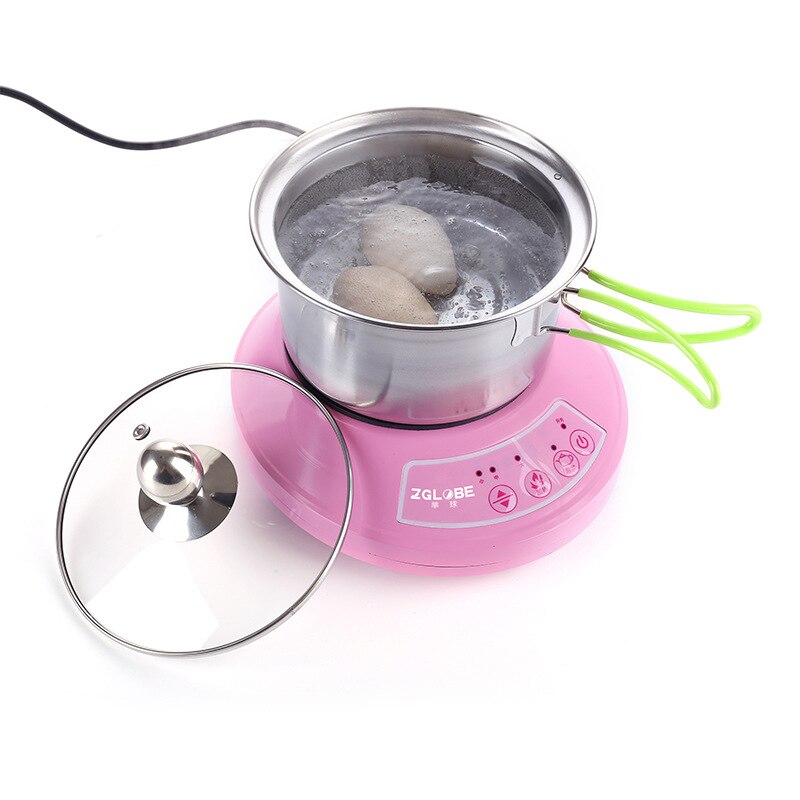 Mini Miniscule Electric Induction Cooker Small Power Fire Boiler for Domestic Milk Multicooker Tea Stove Students' Dormitory
