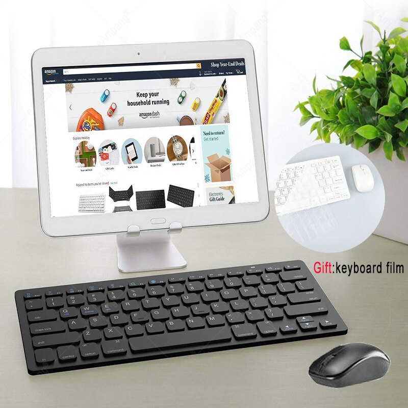 Schlank Kompakte Drahtlose Tastatur Mini Tragbare Drahtlose Tastatur Kompatibel Für iPad iPhone Tablet Smartphone Android iOS Telefon