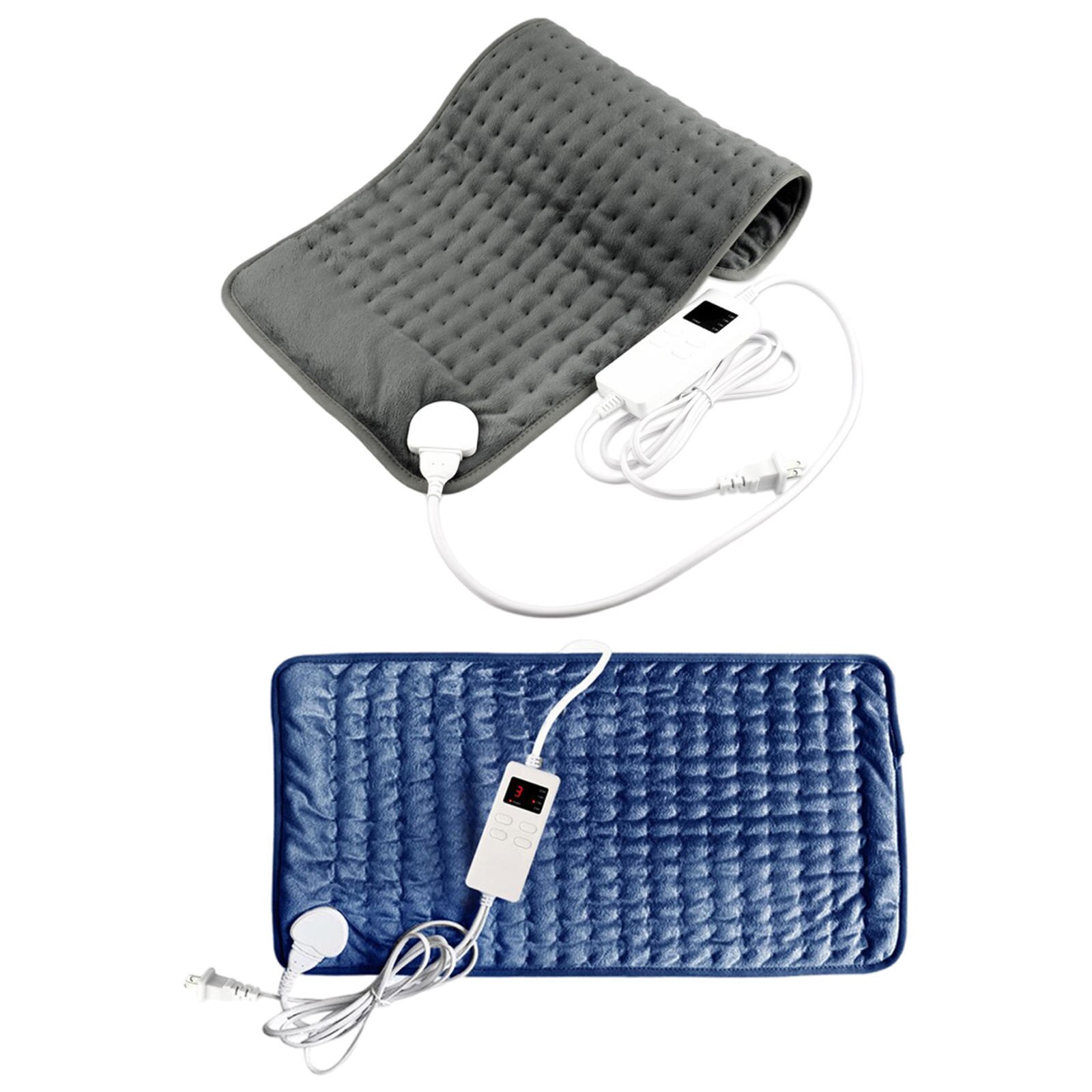 King Size Electric Heating Pad Auto Shut Off Pain Relief Fast Heating with 6 Heat Settings Thermal Wrap for Legs Cramps Abdomen