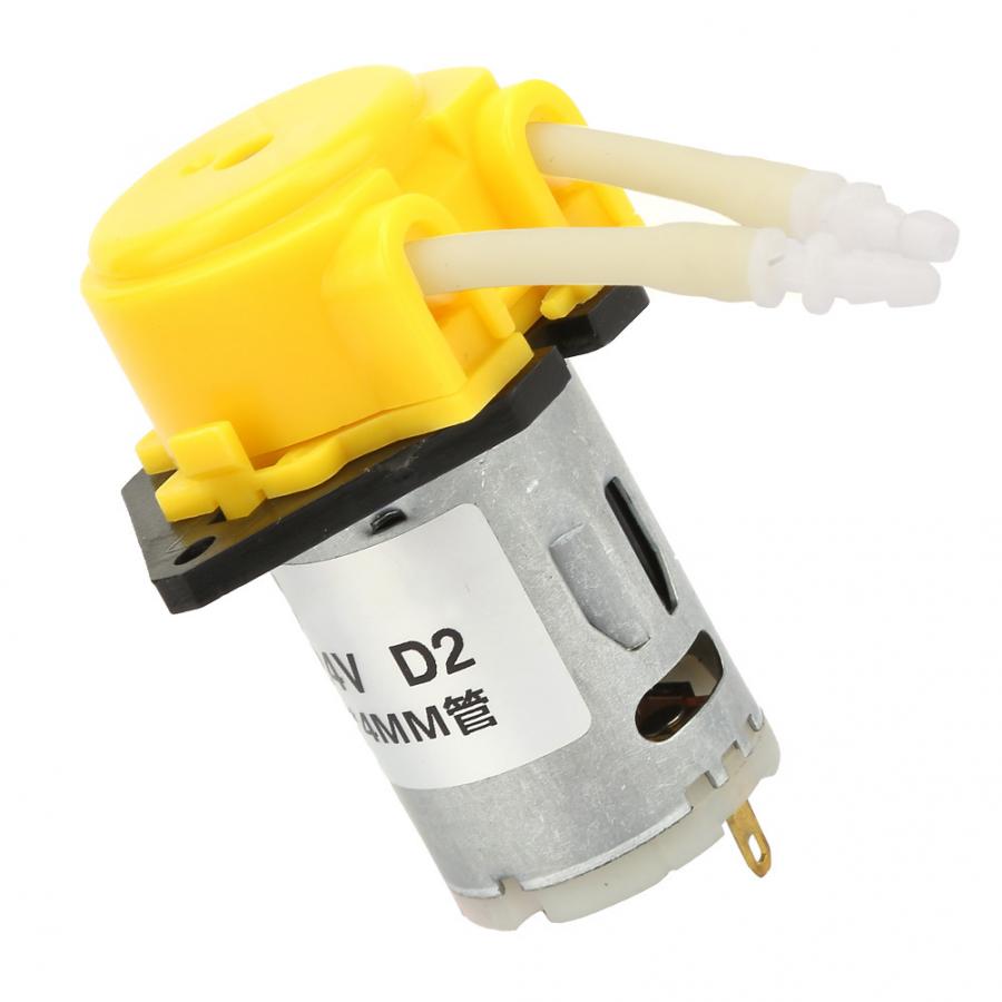 Peristaltic Pump D-2 2*4mm DC 24V DIY Peristaltic Liquid Pump Dosing Pump for Laboratory Analytic