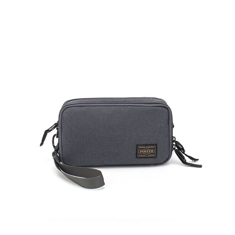 Luxe merk heren portemonnee touw lange portemonnee dames handtas casual jeugd portemonnee dames portemonnees kaarthouder bolsa's: Oxford grijs