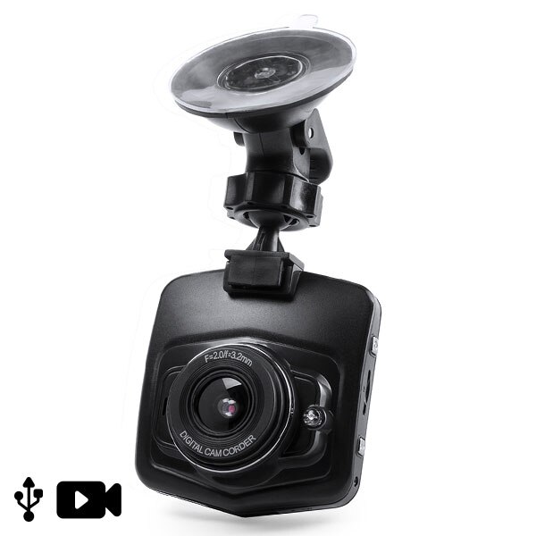 Cámara Deportiva para Coche Full HD 1080 px HDMI Negro