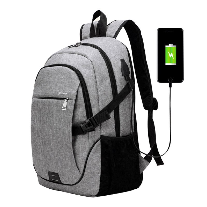 Sac à dos antivol pour homme - Sac à dos pour ordinateur portable - Grande  capacité - Charge USB - Pour l'école, le collège, les étudiants