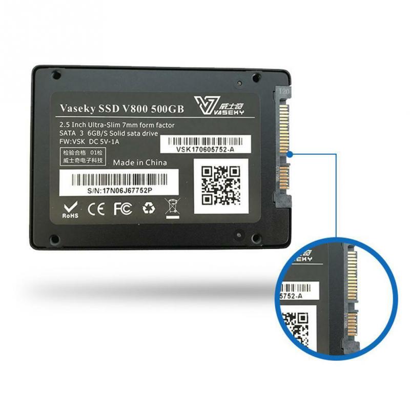 High Speed Computer SSD Solid State Drive SATA3 6Gb Universal Ultra Slim 60G 64G 120G 128G 240G 500G For Desktop Notebook SSD