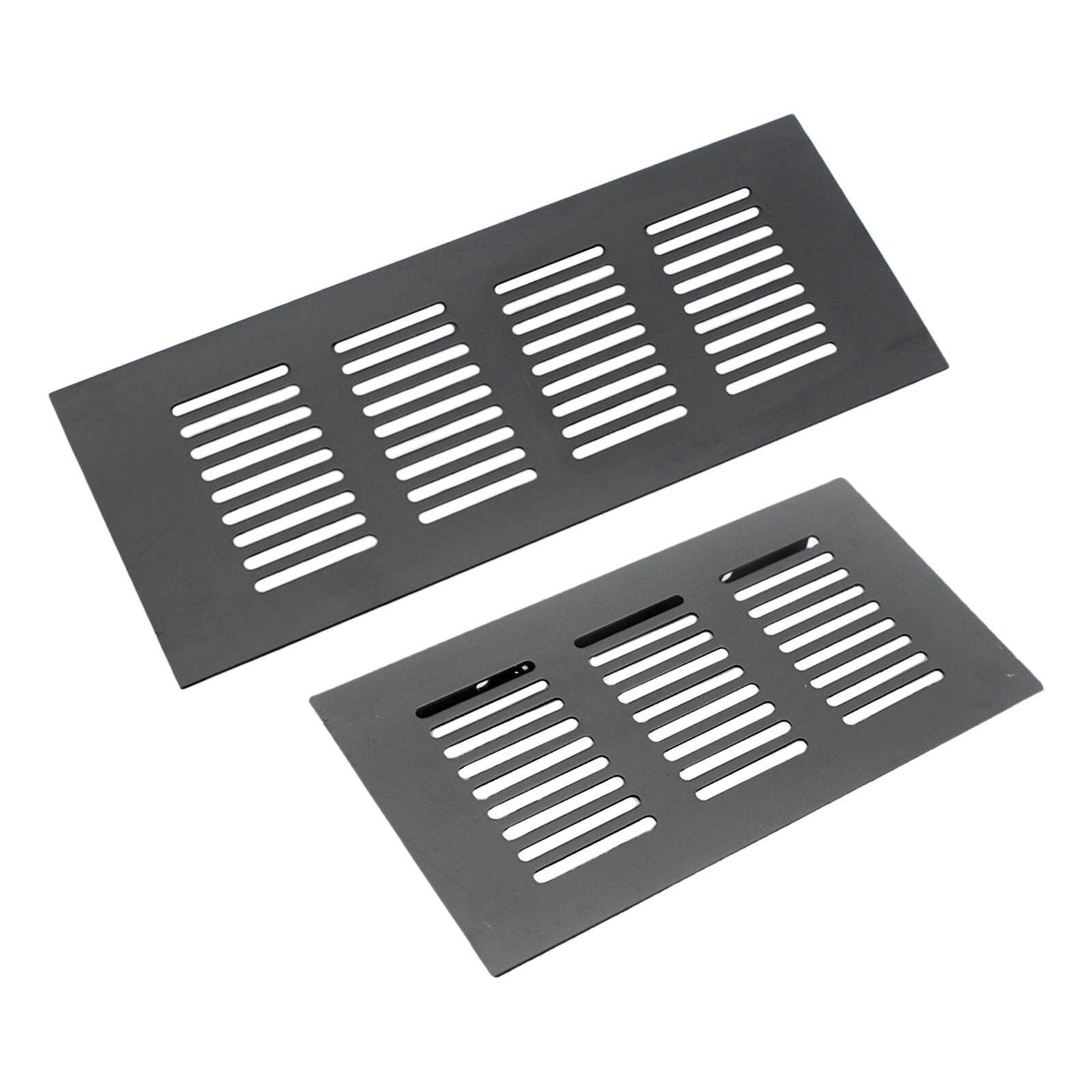 Mesh Air Vent Rectangle Shape Wall Ventilation Cover for Cabinet Cupboard Wardrobe