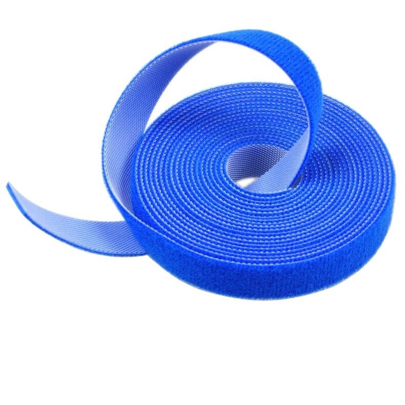 5m diy plast nylon kabelbindare manager lindare kabelklämmor kardborreband band trådrem förseglar kontor skrivbordshantering