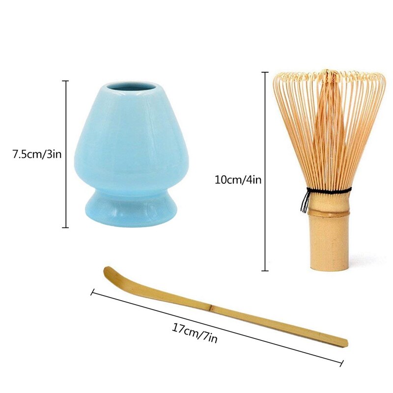 Bambú japonés Matcha batidora té verde batidor de polvo Chasen la ceremonia del té de bambú cepillo herramienta amoladora