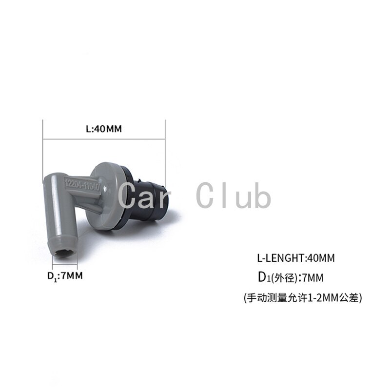 One-way PCV ventilation valve waste valve 12204-11040 1220410020 1220411040 1220411050 for Toyota
