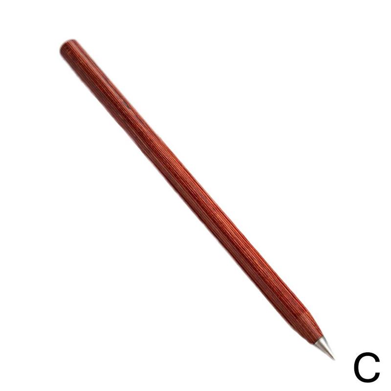 Unlimited Writing Eternal Pencil Wooden Without Ink Signature Pen Office Everlasting Stationery Pencil Business Supplies Pen: Ketan 3305