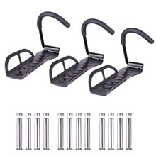 3PCS/Lot Deemount Bicycle Wall Mount Rack for MTB Road Bike Storage Fixed Hanging Hook Bike Support Stand Bracket Holder