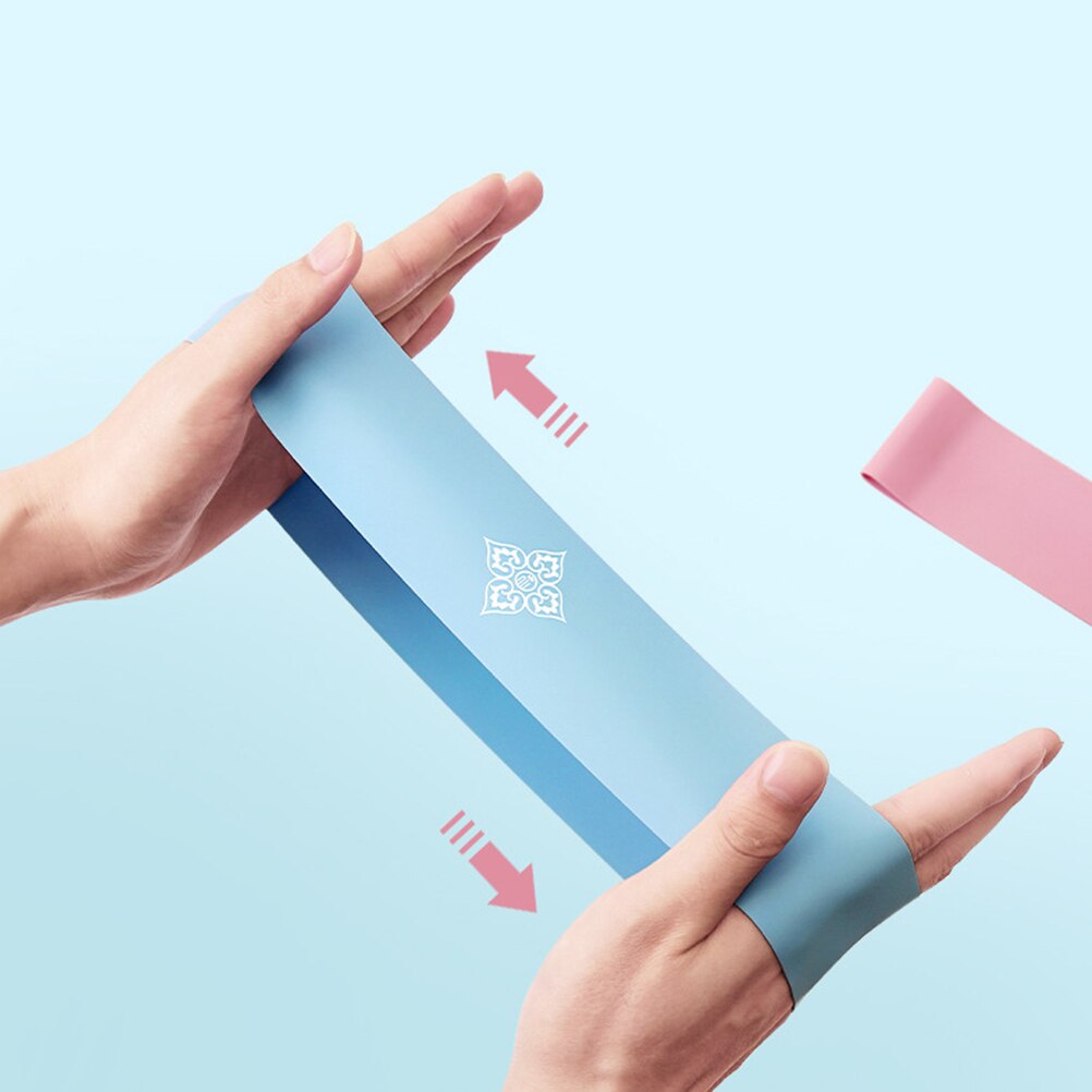 Elastisk bånd elastisk ring sæt fitness yoga modstand bånd sundhed elastik sport latex bælte pull strop pilates fitness udstyr