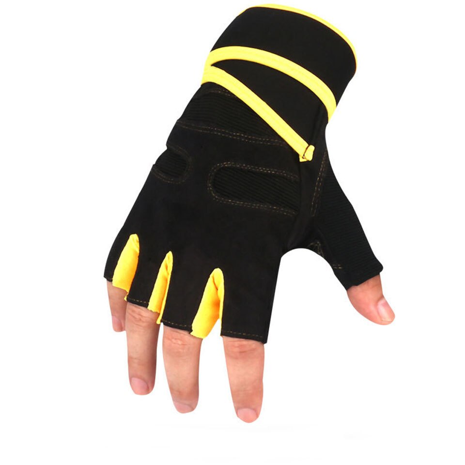 Gants De Sport Demi-doigts Femme - Fitness, Musculation, Vélo - Multicolore