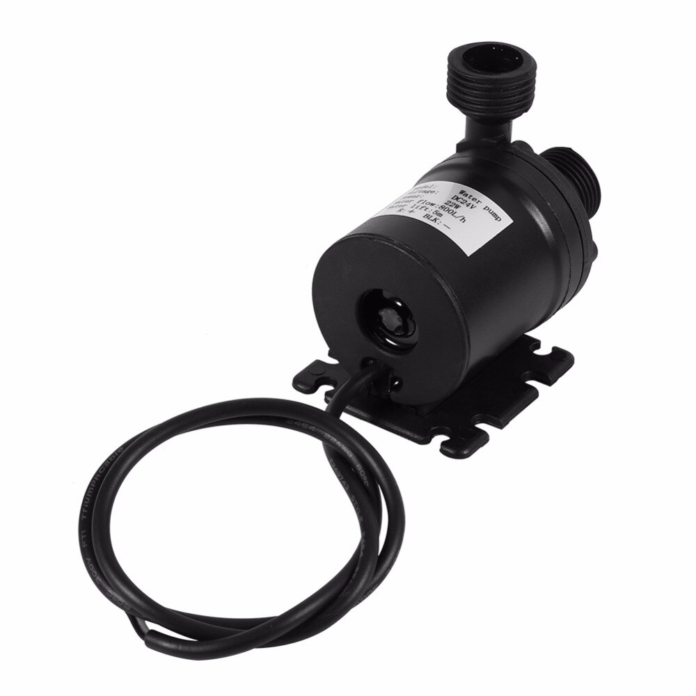 Electric Water Circulation Pump DC 24V Brushless Submersible Motor Water Pump 800L/H Solar Energy Pump for Aquarium Pond