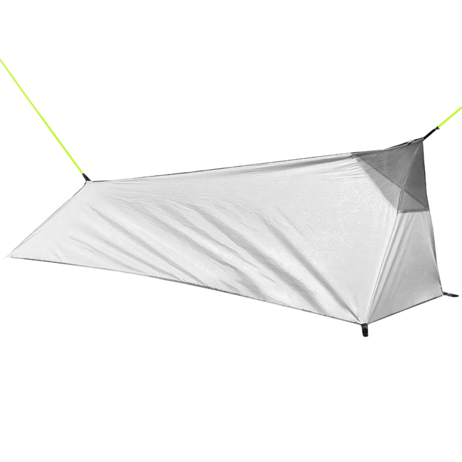 Camping Luifel Outdoor Slaapzak Tent Draagbare Ultra-Lichtgewicht Luifel Waterdichte Tent Voor Camping Vissen Accessoires: White