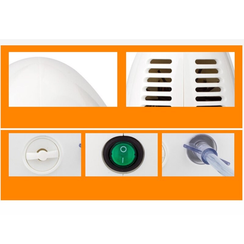 Air Compression Atomization Measuring Instrument Fast Absorption Low Noise Adjustable Atomizer for Adults Children