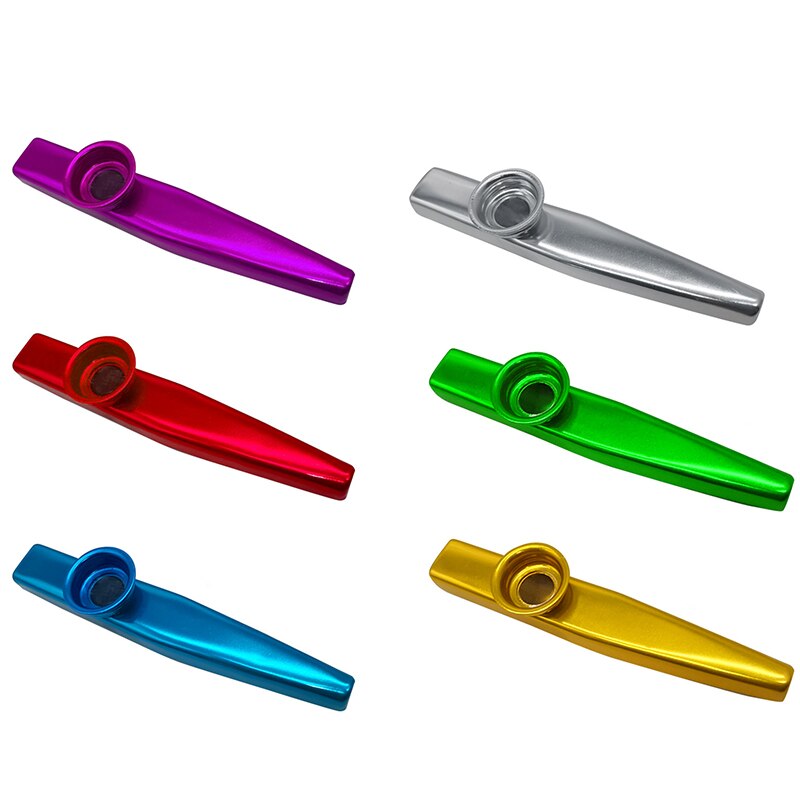 Metal Kazoo Lightweight Portable For Beginner Funny Instrument Music Lovers Woodwind Instrument Simple Easy To Learn