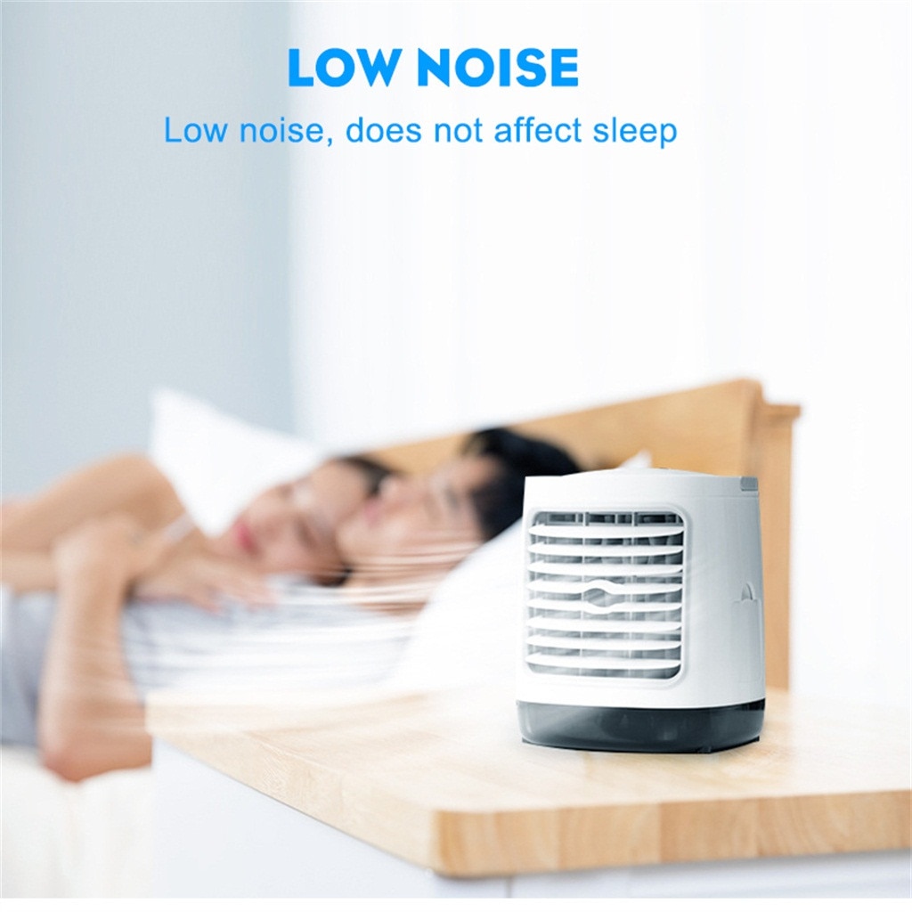 Air Cooler Mini Fan Portable Airconditioner For Room Mini Air Cooler Cooling Fan USB Rechargeable Humidifier #z