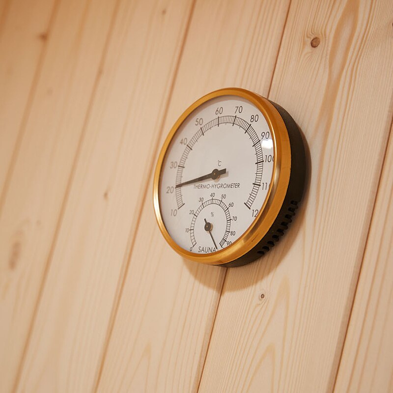 Rvs Thermometer Hygrometer Voor Sauna Temperatuur-vochtigheidsmeter Huishoudelijke Verhandelt