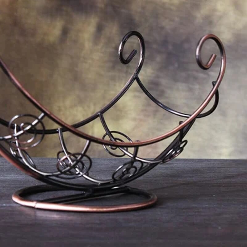 Moon Ship Iron Art Red Wine Rack Cork Container Bo... – Grandado