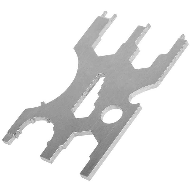 Diving Regulator Stainless Steel Underwater Multifunction Tool Diving Regulator Kit Credit Card Screwdriver Scuba Repairing Tool