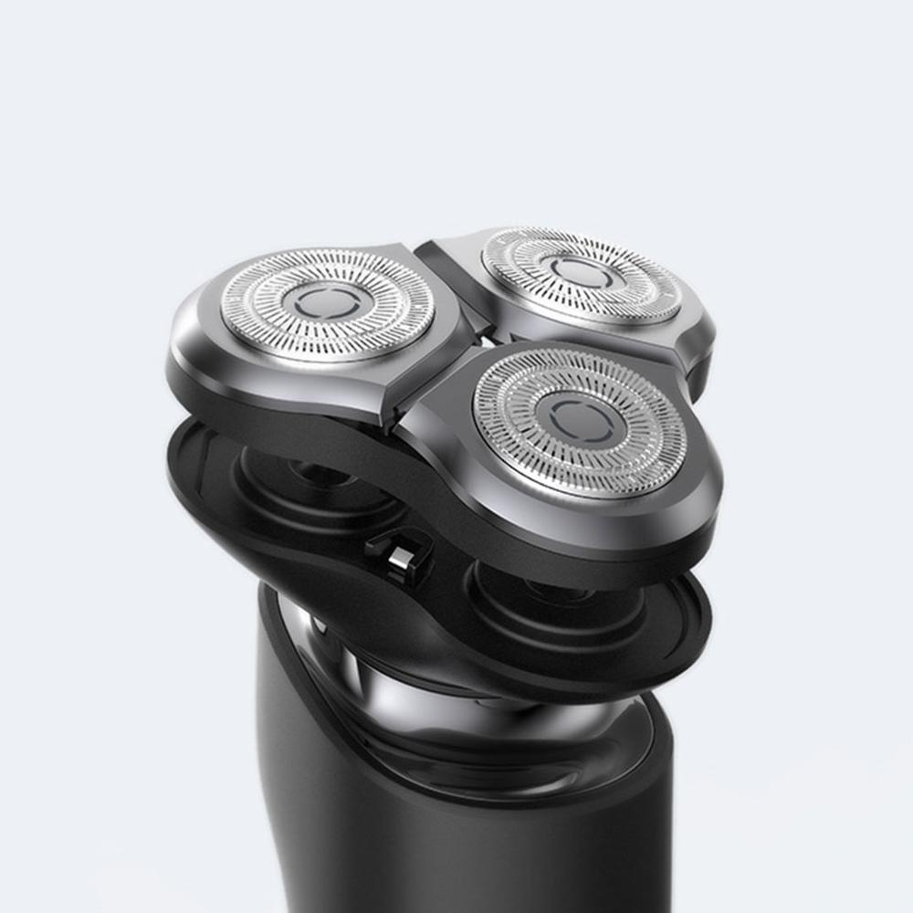 Xiaomi cabeça de barbear elétrica para seco molhado máquina de barbear aparador barba lâmina de barbear substituição para mijia s500 s500c s300