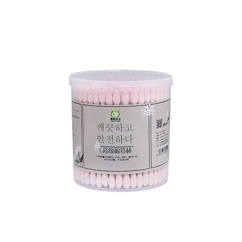 200pcs/Box baby swabs Bamboo Cotton Swab Wood Sticks Soft Cotton cleaning of ears health beauty