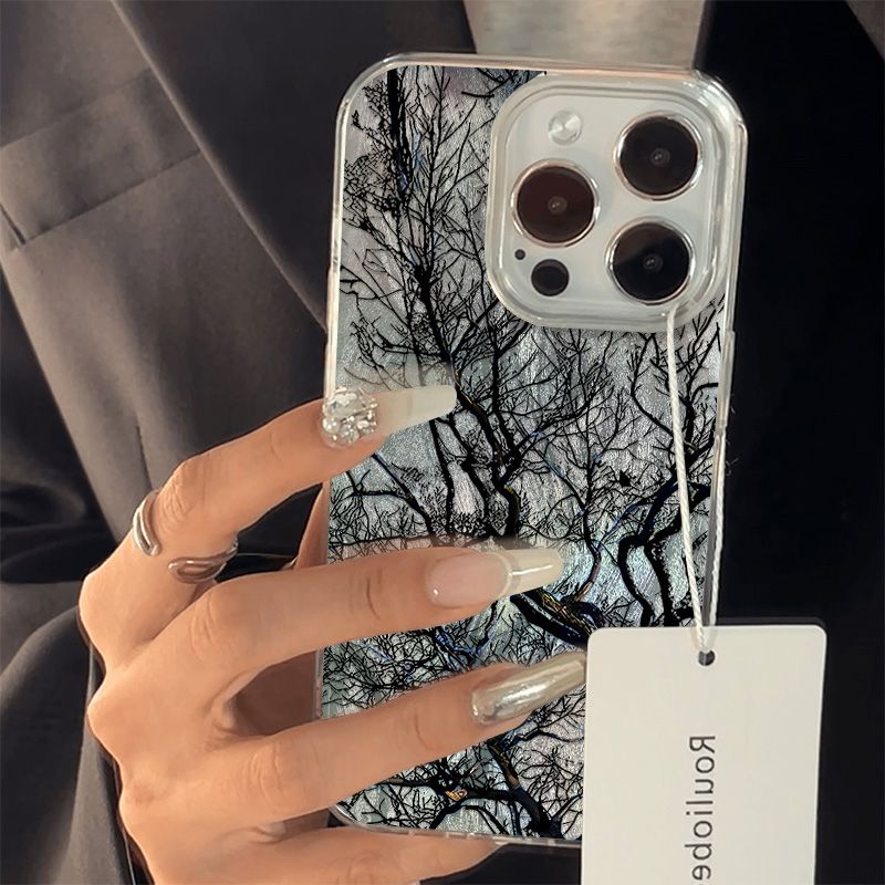 Deadwood Phone Cases for IPhone 14 ProMax Case 13 12 11 14 15 16 Pro XR XSMax X 7 8 15 Plus Senior Feather Gauze Bumper Cover
