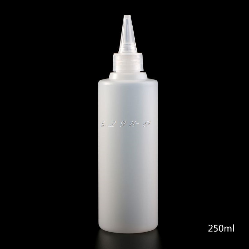 1pc hvid 250ml lim applikator klemflaske til papir quilling diy scrapbooking papir håndværktøj